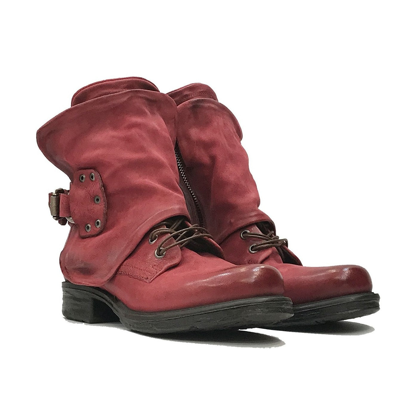 Stivaletto donna Simon A.S.98 in pelle naturale artigianale