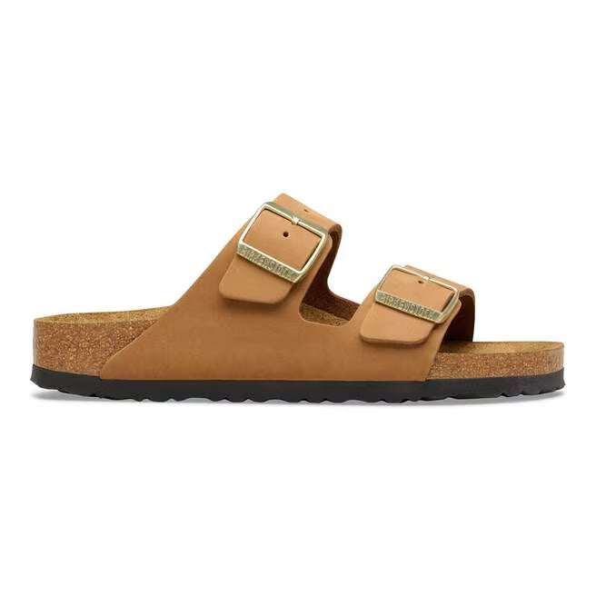 Plantare Soft Footbed con cuscinetto in schiuma di lattice Birkenstock Arizona donna Nubuck