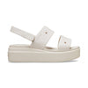 Crocs Brooklyn 4U sandalo donna in Croslite — vista laterale