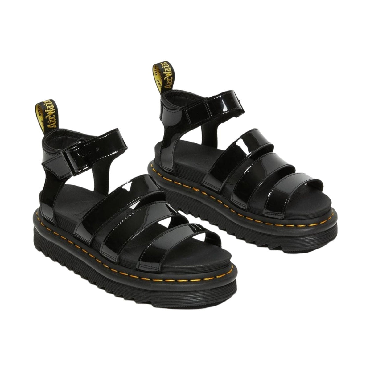 Dr. Martens Blaire Donna Sandali In Pelle Con Cinturino
