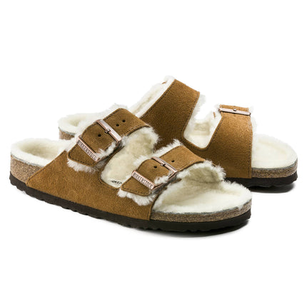 ARIZONA (SHEARLING) - Sandalo a due fasce da uomo e da donna BIRKENSTOCK