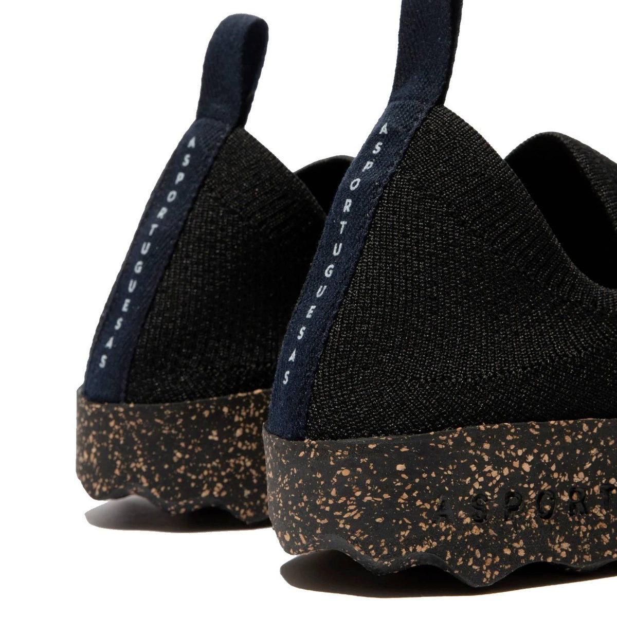 Asportuguesas Care sneaker slip-on unisex in tessuto elastico riciclato — vista posteriore