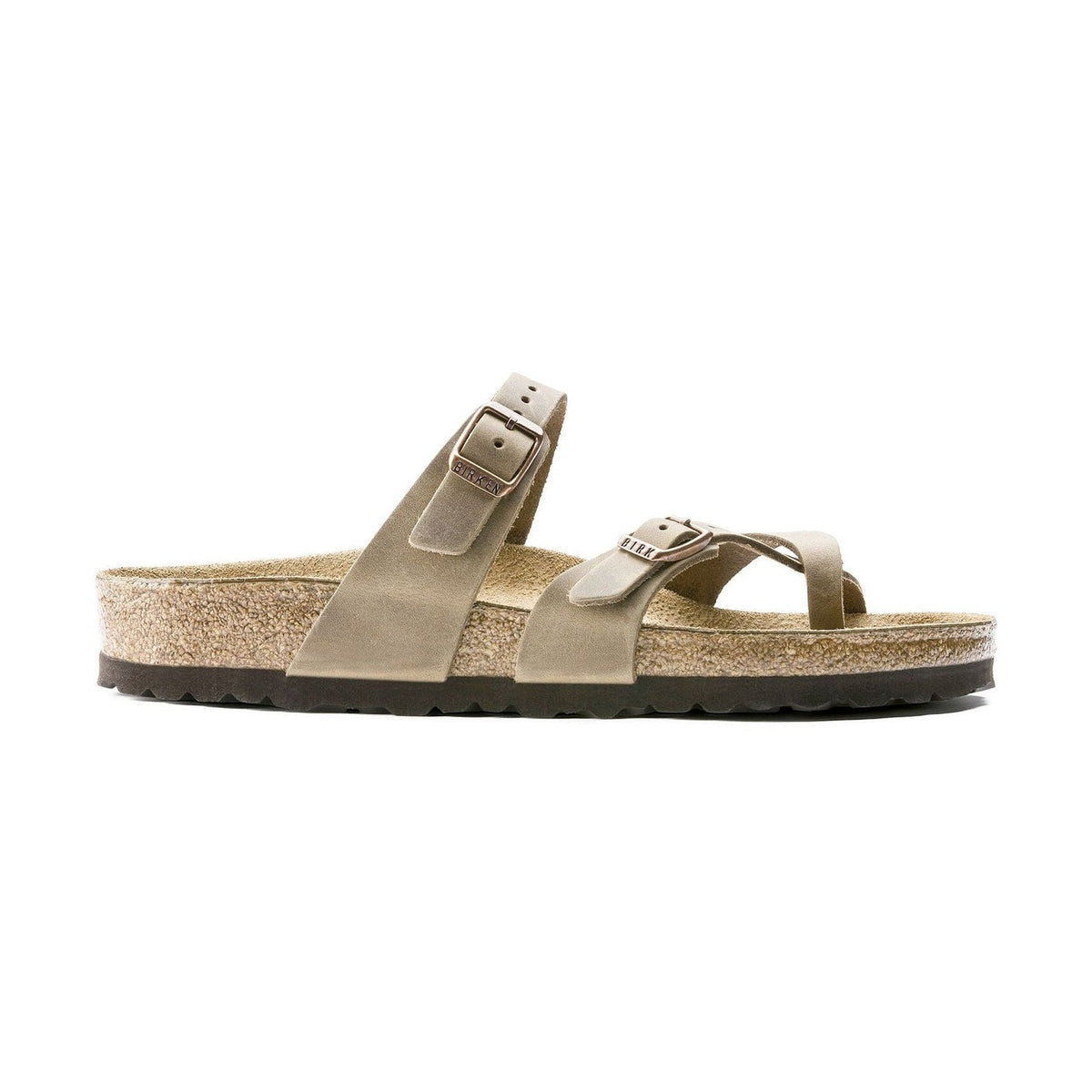 Plantare anatomico originale Birkenstock in sughero e lattice sandalo Mayari pelle oliata