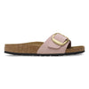 Birkenstock Madrid Big Buckle sandalo donna in pelle Nubuck — vista frontale