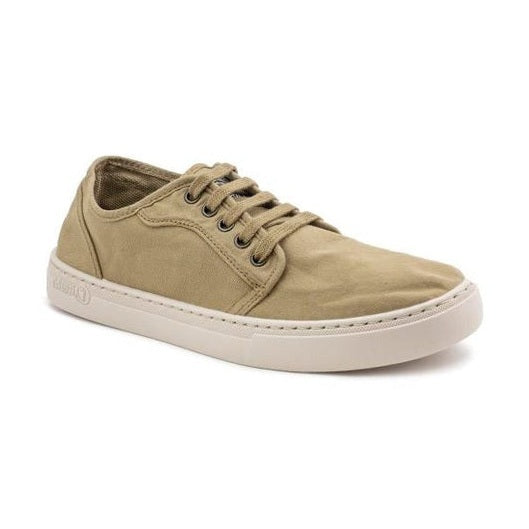 Sneaker Natural World Narciso uomo in cotone vista laterale