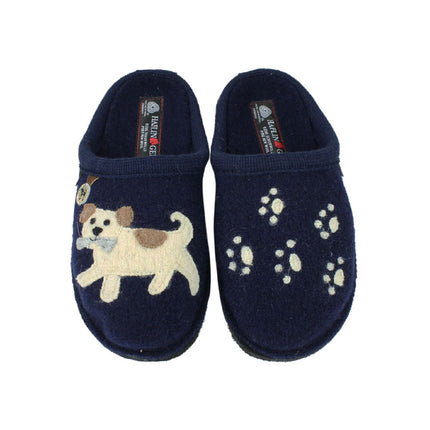 Haflinger Fido clog thick felt anti-slip sole underside