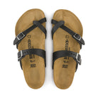 Coppia sandali Birkenstock Mayari unisex pelle oliata design incrociato Made in Germany