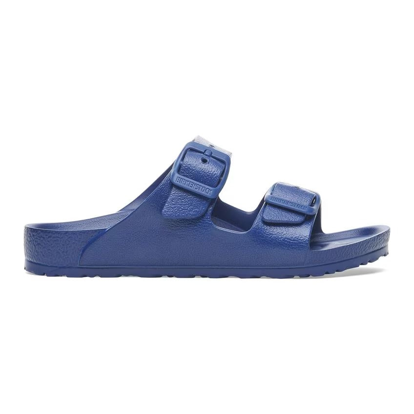 Birkenstock Arizona Kids EVA sandalo bambino blu vista laterale