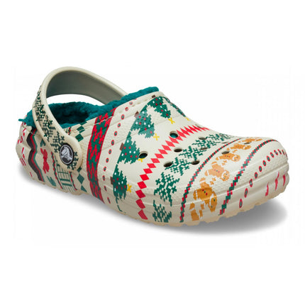 Crocs Classic Lined Fair Isle Clog suola Croslite™ antiscivolo