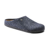 Birkenstock Zermatt Unisex Pantofola in Feltro di Lana — vista posteriore