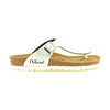 Natuned CH08 Bio sandalo infradito donna in materiale bio — vista dall'alto