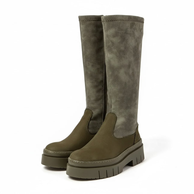 Amberes The Art Company stivale donna particolare chiusura laterale e fodera microfibra