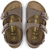ROMA (BIRKO-FLOR KIDS) - Sandalo da bambino BIRKENSTOCK con due fasce e cinturini regolabili