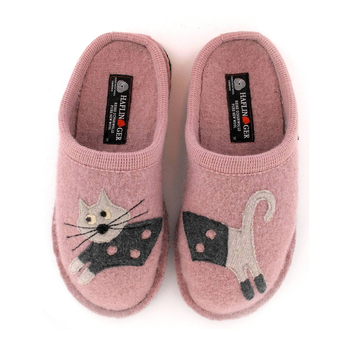 Haflinger Cucho Donna Sabot In Lana Cotta