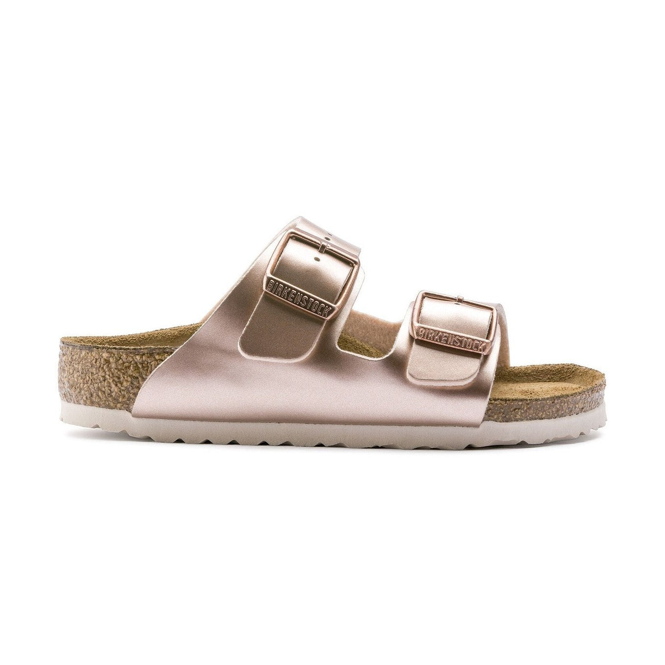 Sandalo Birkenstock Arizona Kids bambino plantare anatomico in sughero vista dall'alto