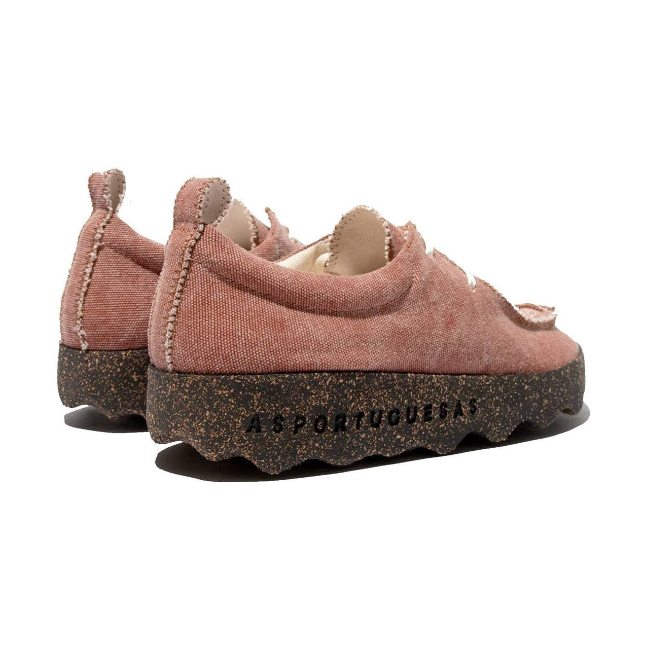 Asportuguesas Chat scarpa stringata unisex in canapa — vista frontale