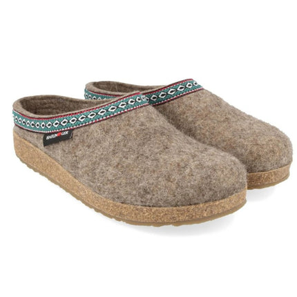 Haflinger Franzl unisex clog pair angled view