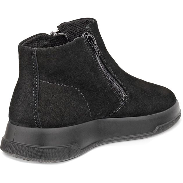 ECCO Move women's suede ankle boots with breathable lining, lightweight flexible sole and everyday comfort design