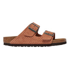 Texture goffrata decorativa su pelle scamosciata morbida Birkenstock Arizona donna