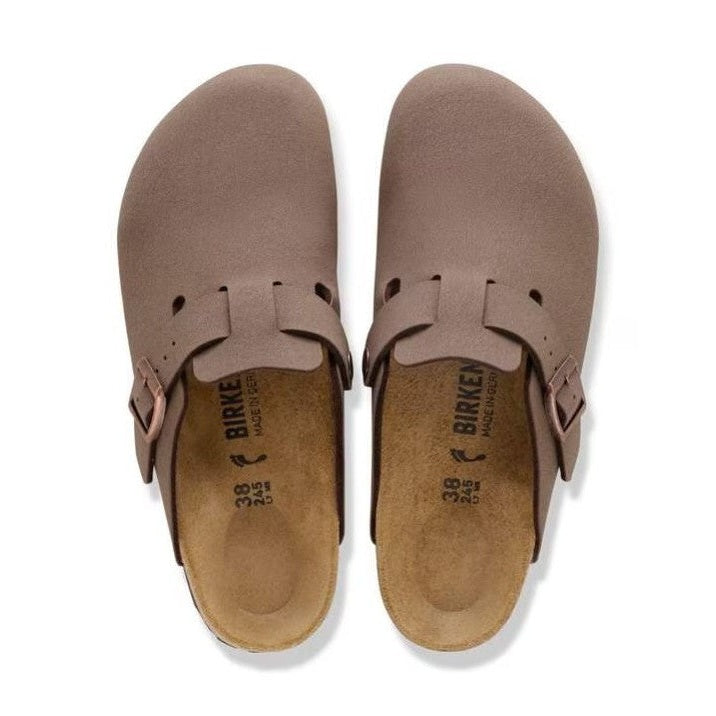 Birkenstock Boston TEX Unisex Sabot Impermeabile in Birko-Flor — dettaglio della tomaia