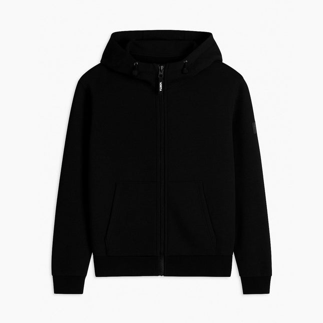 Ecoalf Agadir Sweatshirt Men — front view with hood and full zip
