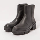 ART York 1374 stivaletto donna in pelle con zip — paio in vista a tre quarti