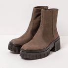 ART York 1374 stivaletto donna in pelle con zip — paio in vista a tre quarti