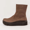 ART Brighton 1531 stivaletto donna con plateau in pelle — vista laterale