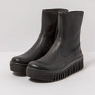 ART Brighton 1531 stivaletto donna con plateau in pelle — paio in vista a tre quarti