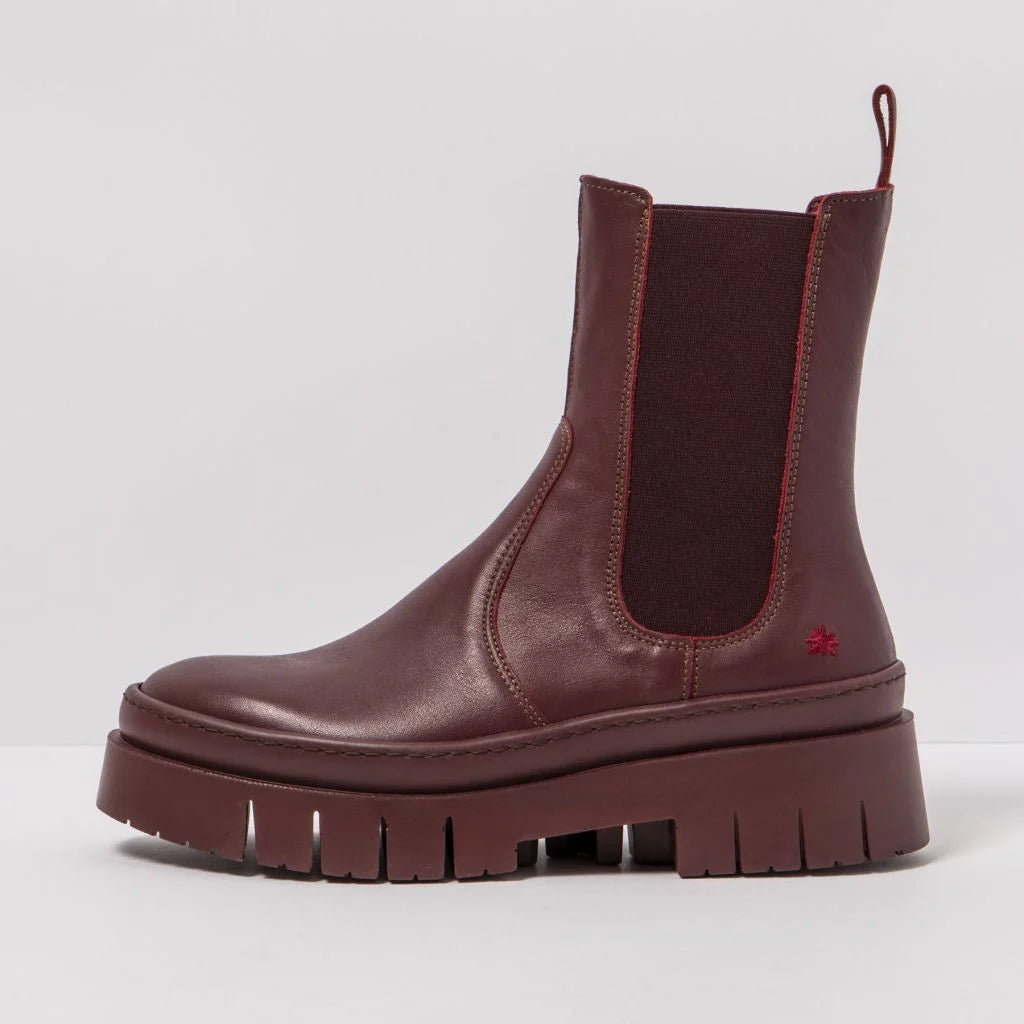 ART Amberes 1954 stivaletto Chelsea donna in pelle — vista laterale