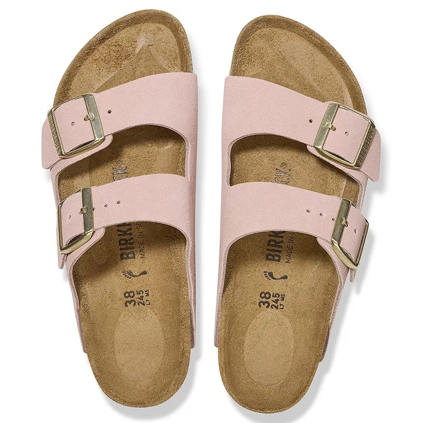 Tallone sagomato in sughero per stabilità naturale Birkenstock Arizona donna