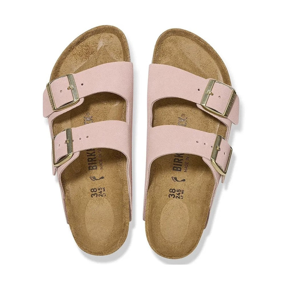 Tallone sagomato in sughero per stabilità naturale Birkenstock Arizona donna