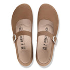 Birkenstock Santa Clarita scarpa donna in pelle nabuk — vista dall'alto