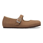 Birkenstock Santa Clarita scarpa donna in pelle nabuk — vista laterale