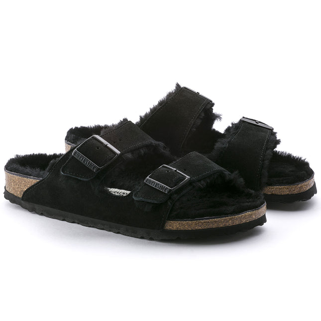 ARIZONA (SHEARLING) - Sandalo a due fasce da uomo e da donna BIRKENSTOCK