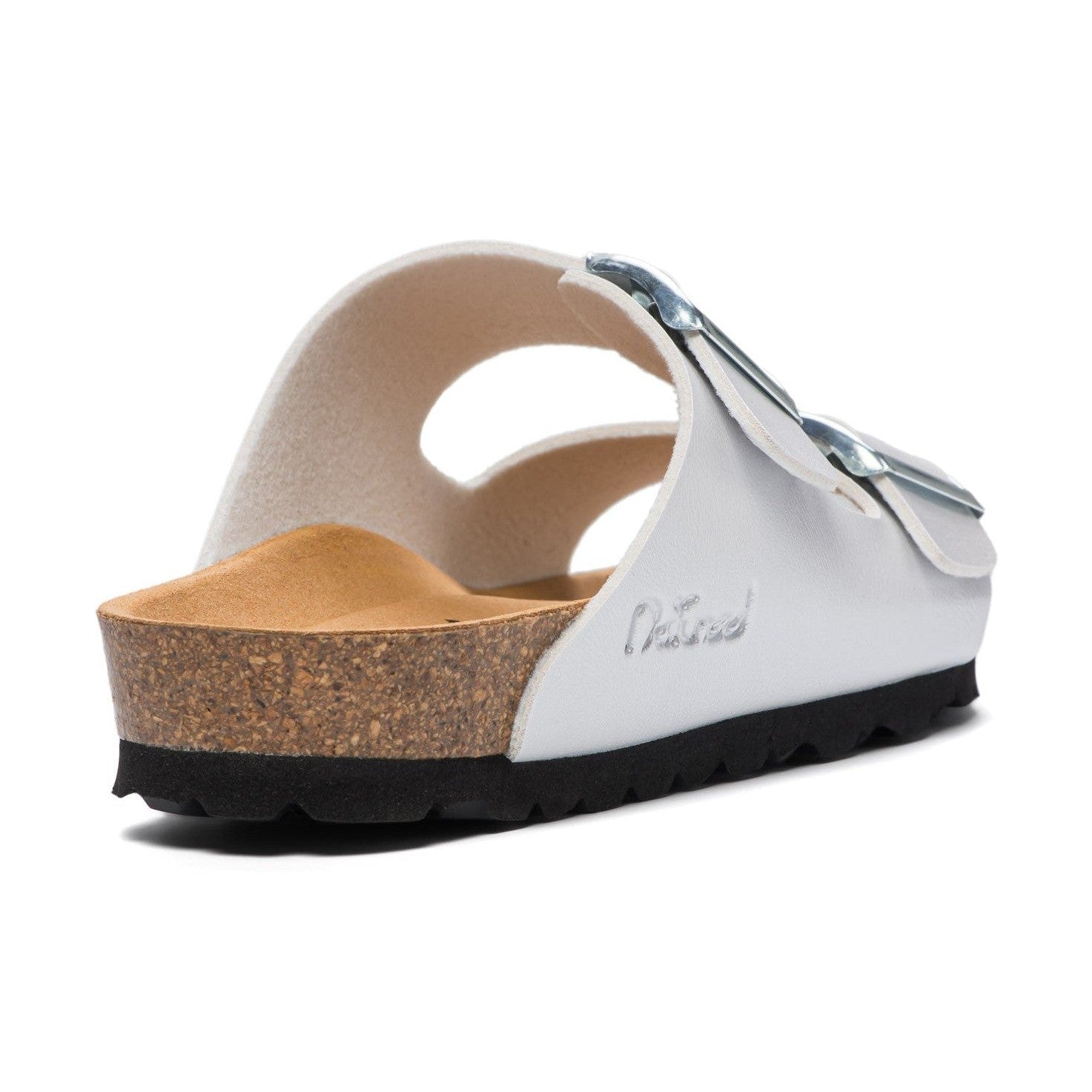 CH05 MICROFASER - Sandalo a due fasce in microfibra con cinturino regolabile da donna NATUNED