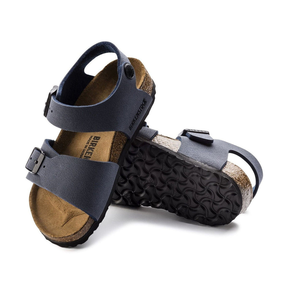 Birkenstock New York Kids bambino plantare anatomico in sughero vista dall'alto