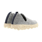 Asportuguesas City scarpa slip-on unisex in feltro di lana — vista dal basso con suola in sughero e gomma