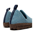 Asportuguesas City scarpa slip-on unisex in feltro di lana — vista laterale con angolazione rialzata