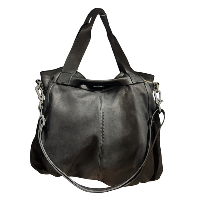 A.S.98 Zante borsa pelle naturale vintage retro con cuciture artigianali