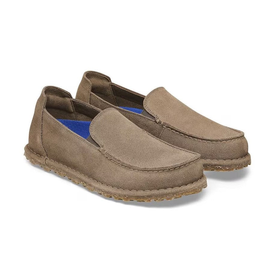 Cucitura appariscente artigianale e linguetta tallone morbida Birkenstock Utti uomo
