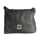 Borsa donna A.S.98 Kian in pelle naturale vintage, modello hobo con placchetta logata in metallo
