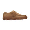 Clarks Torhill Lo sneaker uomo in suede — vista posteriore