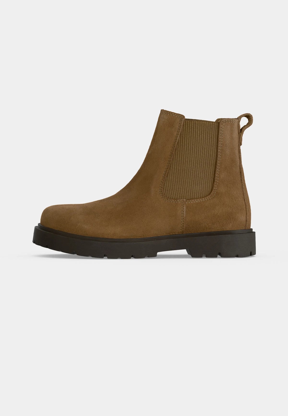 Birkenstock Highwood Slip On Mid stivaletto donna in pelle scamosciata — vista laterale