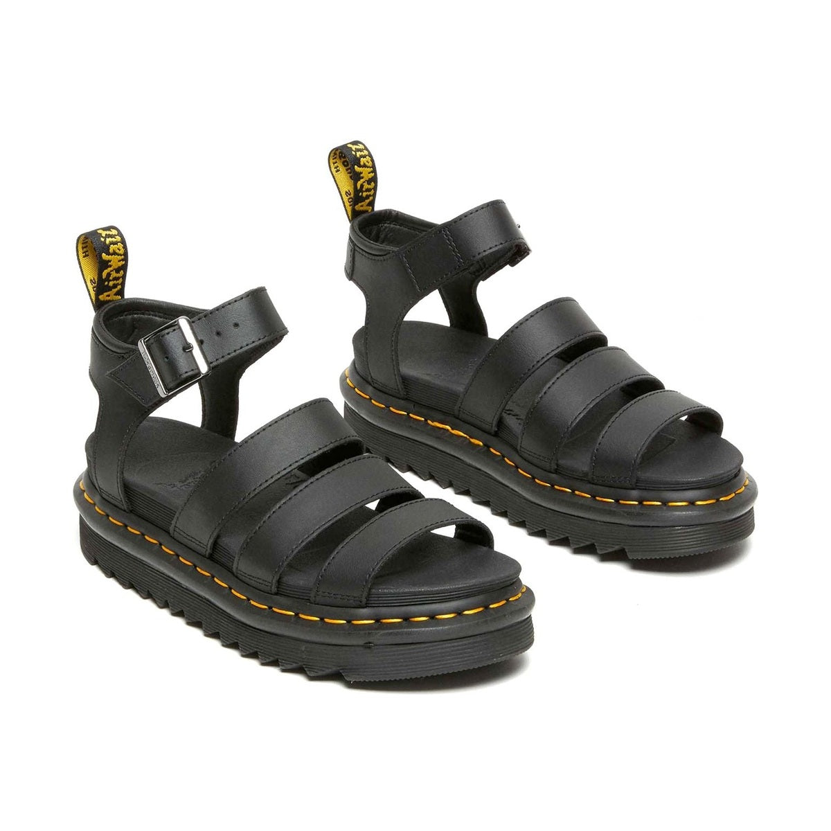 Dr. Martens Blaire Donna Sandali In Pelle Con Cinturino