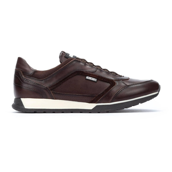 Pikolinos M5N-6247C1 sneakers pelle uomo vista laterale destra con dettagli cuciture