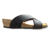 CH13 Sandalo a fasce incrociate da donna NATUNED  plantare in lattice anatomico comfort