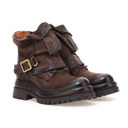 A.S.98 Darryl stivaletto pelle naturale vintage vista laterale