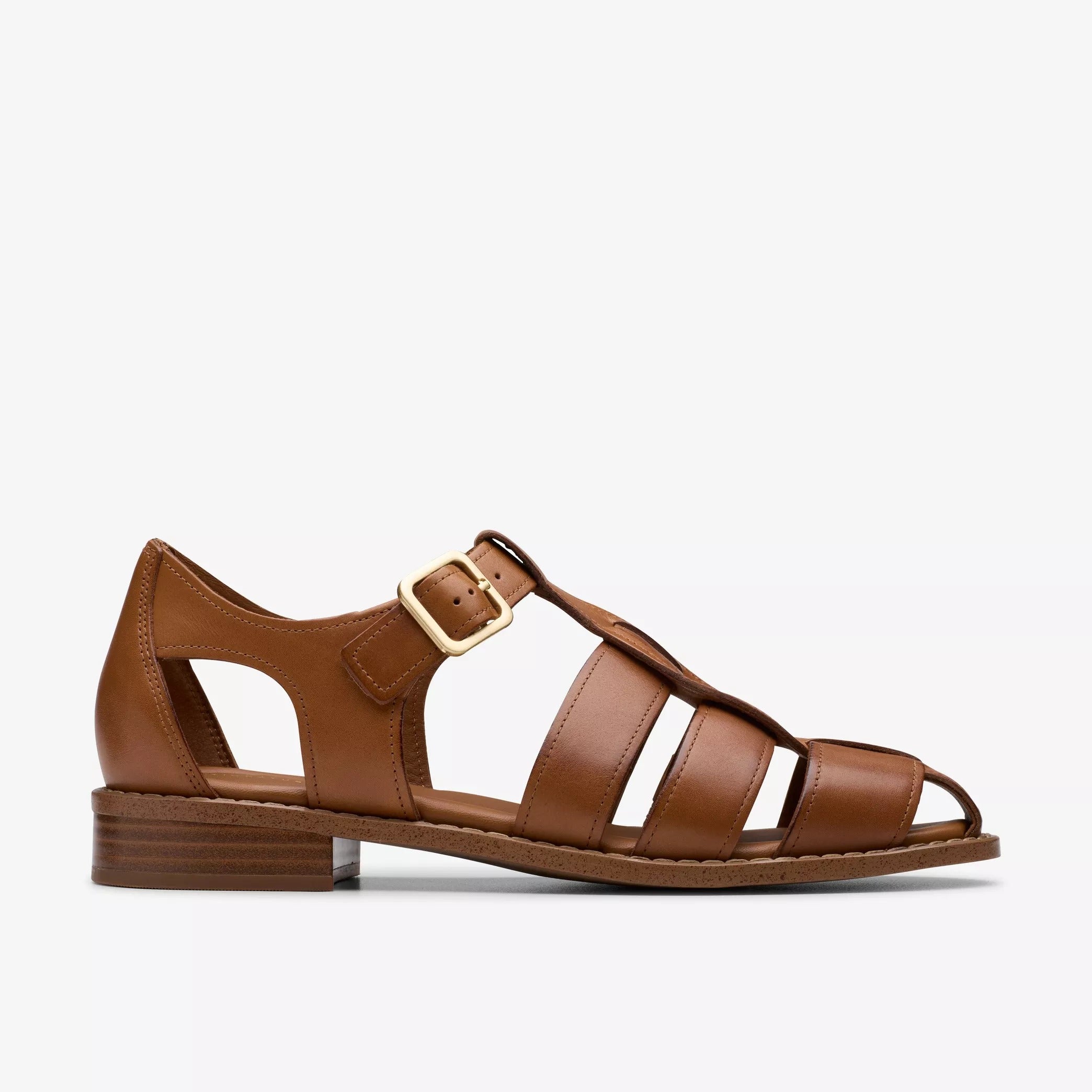 Clarks Hana Sun Sandalo Donna Basso In Pelle