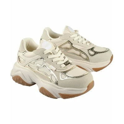 Sneakers donna Taifun Buffalo vegan con suola platform